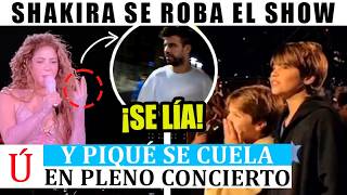 Piqué SE CUELA en CONCIERTO de Shakira y esta LO HUMILLA en DIRECTO ROBÁNDOSE EL SHOW en Chile