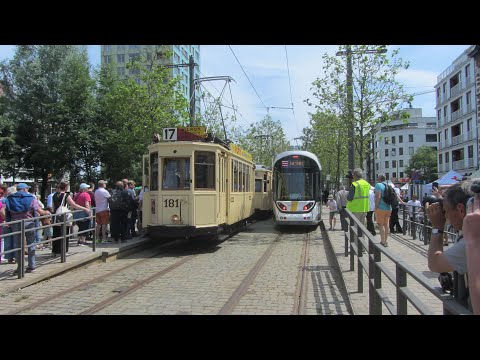 Antwerp Tram Parade 28th May 2023.
