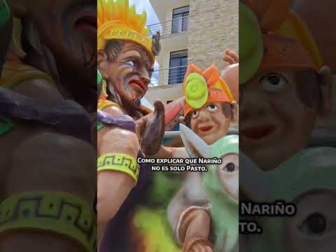 Las carrozas en Sandoná- Nariño