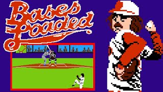 Bases Loaded (NES) video game | 9-innings session for Pennant Mode 🎮