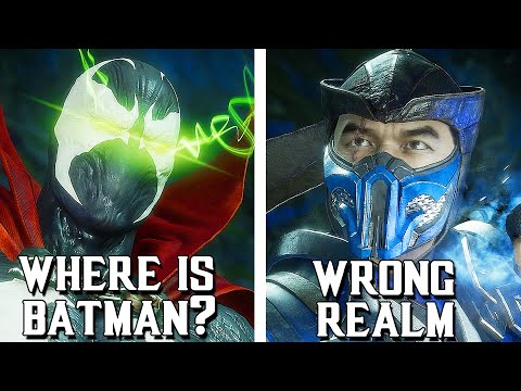 Mortal Kombat 11 Characters Talking About Injustice Games Intros!
