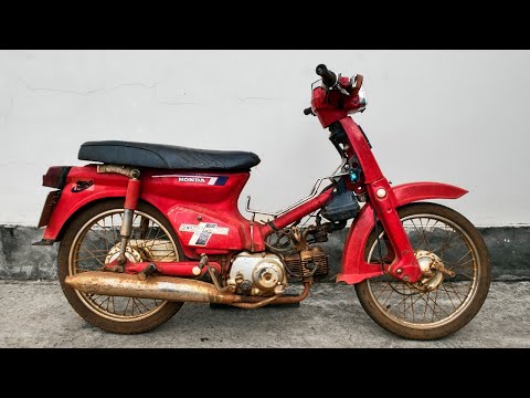 Thumbnail for 1978 Honda Super Cub C70 Full Restoration | Will It Run After 42 Years? by Honda Super Cub