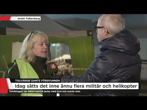 Missing people: Det är väldigt kallt men vi tror att Dante klarar sig - Nyheterna (TV4)