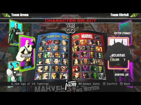 Team Arena vs Team ChrisG - UMvC3 Teams - Summer Jam 6