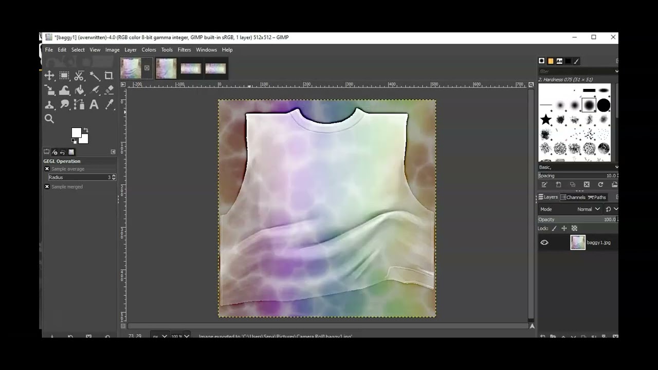 HOW TO ADD LOGOS TO IMVU CLOTHING USING GIMP ( EASY TIPS & TRICKS)