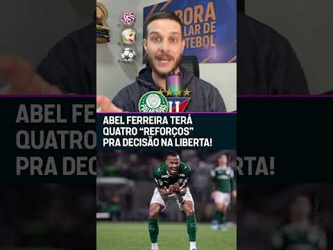 PALMEIRAS CHEGA REFORÇADO PRA DECISÃO NA LIBERTADORES!! 🐷🟢 #shorts