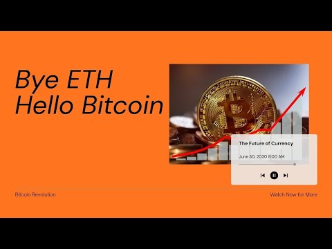 I sold Ethereum at 3600 and went 100 percent Bitcoin!