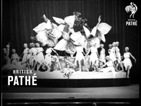 Διαφημιστική ταινία της British Pathé (1930) για την επιθεώρηση του Folies Bergère [Φολί Μπερζέρ], που ερχόταν σε περιοδεία από το Παρίσι στο Victoria Palace του Λονδίνου. Στο ταμπλώ «What the Flowers Say» [«Τι λένε τα λουλούδια»], οι Lawrence Tiller Girls [Λώρενς Τίλλερ Γκερλς] και η Marika Rökk [Μαρίκα Ρεκ] κατεβαίνουν από σκηνικό με γιγάντια χάρτινα λουλούδια και σχηματίζουν τη συγχρονισμένη γραμμή χορού της μεσοπολεμικής υπερεπιθεώρησης.