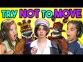 Kids React To Try Not To Move Challenge (Jump Scares, Camila Cabello, Fartnite) #4