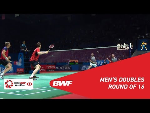 R16 | MD | LAMSFUSS/SEIDEL (GER) vs. AHSAN/SETIAWAN (INA) [4] | BWF 2019