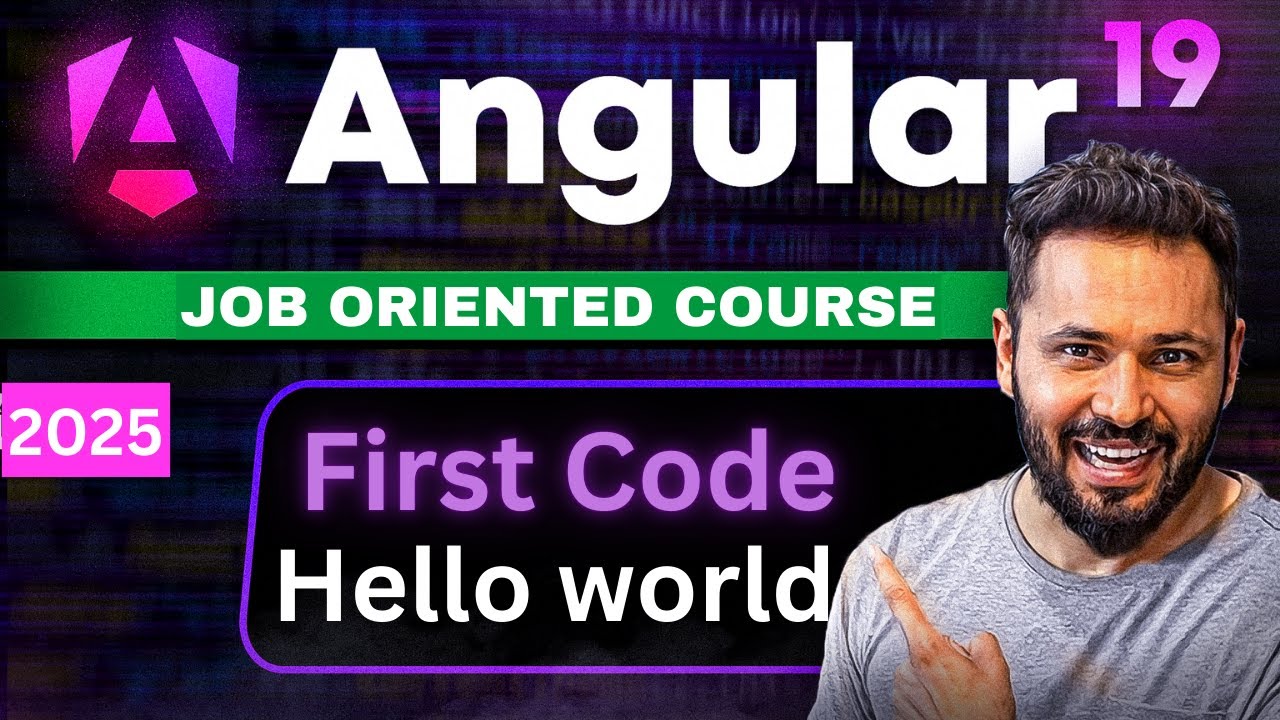 Angular 19 tutorial #3 Hello World | Make first change
