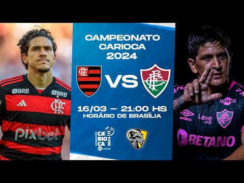 FLAMENGO X FLUMINENSE | CAMPEONATO CARIOCA | SEMIFINAL | AO VIVO E COM IMAGENS