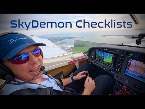 SkyDemon's New Checklists Function