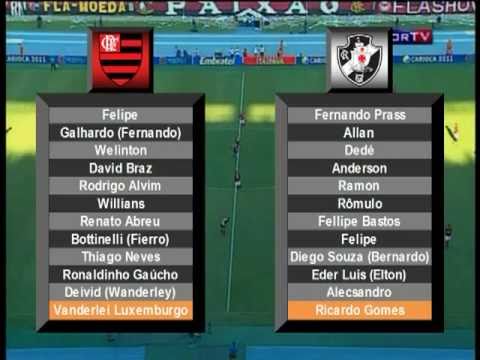 FLAMENGO CAMPEÃO CARIOCA 2011 - Flamengo 0x0 Vasco - 2011 - Carioca 2011 Taça Rio Final