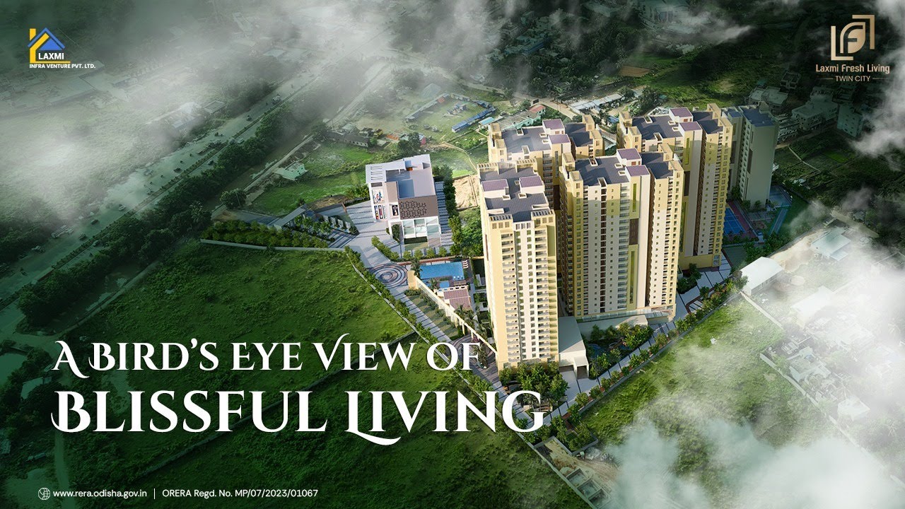 Drone view of laxmi fresh living