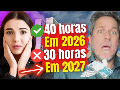 🔴 SITUATION REGARDING THE MINIMUM WAGE: 40 hours in 2026 and 30 hours in 2027 for Brazilian Nursing