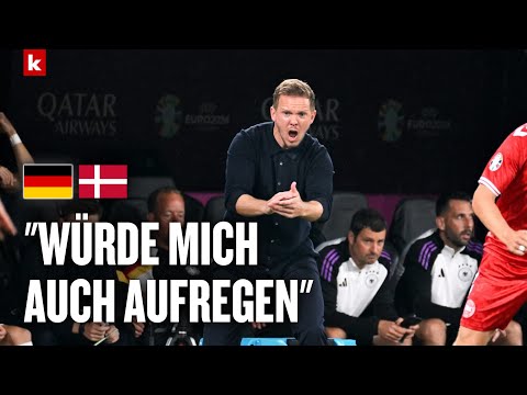 Nagelsmann über VAR-Drama und Gewitter-Chaos: "Das ist hart" | Deutschland - Dänemark 2:0