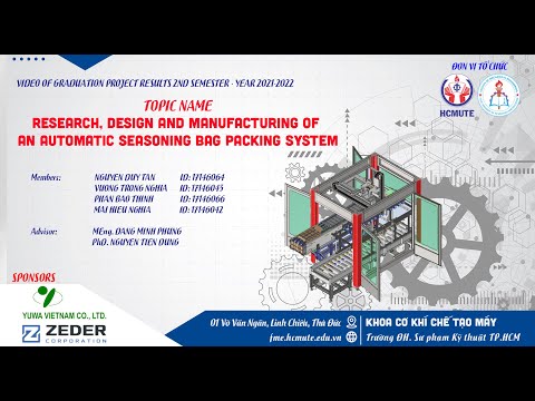 222DT104 - RESEARCH, DESIGN AND MANUFACTURING OF AN AUTOMATIC SEASONING BAG PACKING SYSTEM