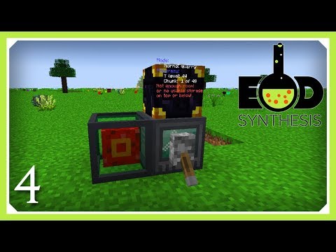 EOD Synthesis Modpack | Setting Up An RFTools Builder Quarry! | E04 (Modded Minecraft 1.12)