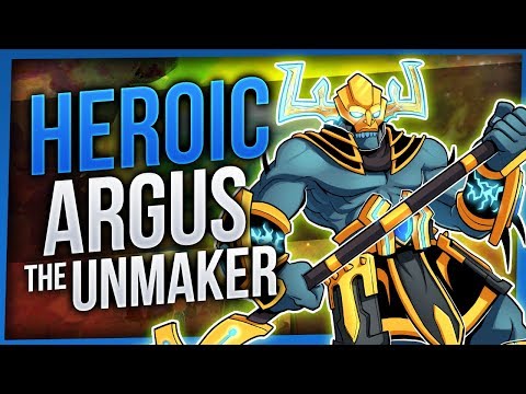 Argus the Unmaker | Heroic Antorus the Burning Throne | EnhShaman [WoW Legion 7.3.2]