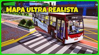 🟢Proton Bus Simulator Mapa SP Área 7 Fictício V3 | Linha 675A-10 | Mods | PBS