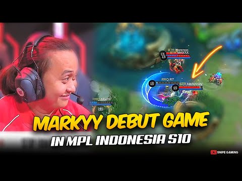MARKYY FIRST GAME IN MPL INDONESIA. . . 😲