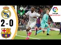 Real Madrid vs Barcelona | 2-0 | El Clasico 2020 | Goals and Highlights