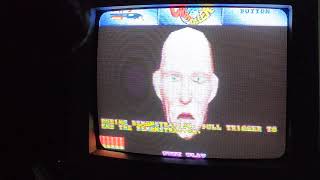 Konami 1995 Crypt Killer Arcade: Actual Hardware Gameplay