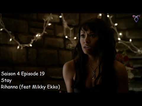 Vampire diaries S4E19 - Stay - Rihanna (feat Mikky Ekko)