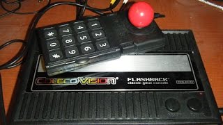 The ColecoVisionUT! Colecovision flashback gameplay with modded controller!