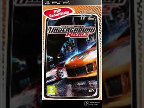 Best To Worst NFS Games For PSP #nfs #psp #nfspsp