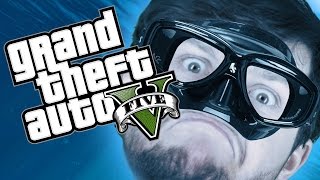GTA 5 PC Online Funny Moments - UNDERWATER RACING?! (Custom Games)