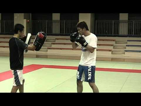 【チーム・ファイヤー】ミット打ち練習 森孝太郎 20120815