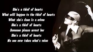 Madonna - Thief Of Hearts Karaoke / Instrumental with lyrics on screen