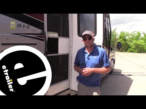 etrailer | Feature Breakdown: Lippert Motor Home Entry Screen Door Bubble Slider Panel