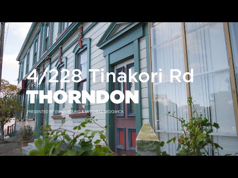 Unit 4, 228 Tinakori Road - Wellington (Emma Young & Mitchell Sedgwick)