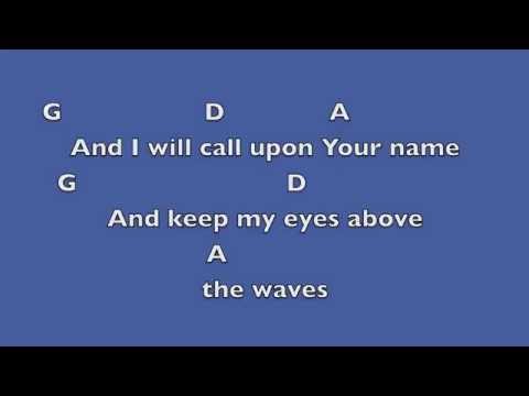Oceans (where feet may fail) [Key: D]- Lyrics & Chords