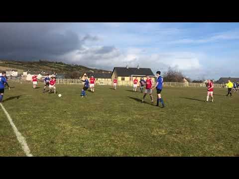 Conor Friel goal for Raphoe Town v Swilly Rovers