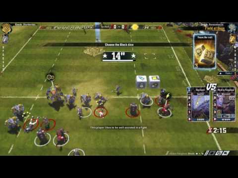 TBBL Blood Bowl - MD7 - Necromantic vs Lizardmen
