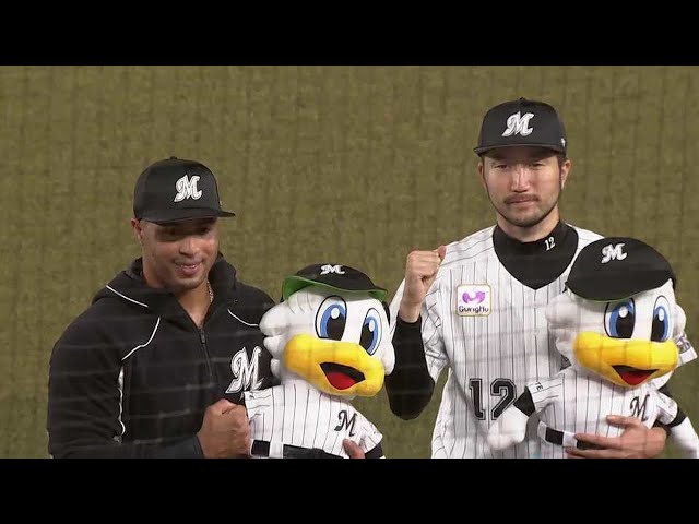 マリーンズ・石川歩投手・マーティン選手ヒーローインタビュー 10月5日 千葉ロッテマリーンズ 対 埼玉西武ライオンズ