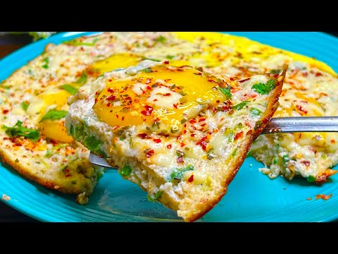 Simpler Than You Imagine- The Best Creamy Omelette | Creamy & Cheesy Egg Omelette Recipe | 