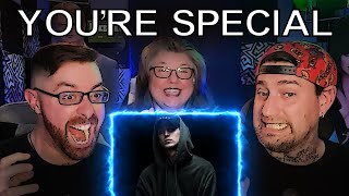 WE REACT TO NF: YOU&#39;RE SPECIAL - A LOVE SONG!?!