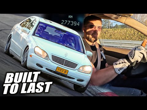 277000km Mercedes W220 S430 Dominates The Nürburgring!