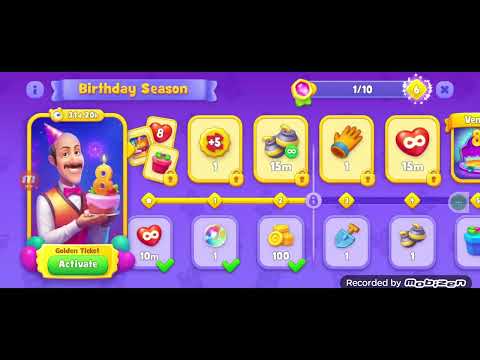 Gardenscapes Level 422-428