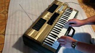 Video thumbnail for HARMONA // vintage German electric and pneumatic synth RAREST!!! by VintageSound
