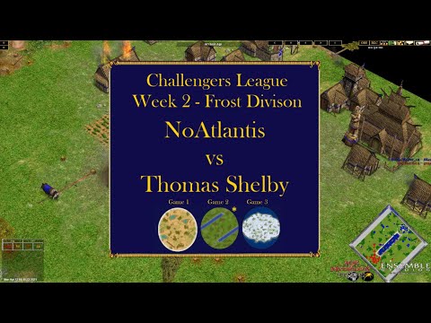 AoM Champions League - Overview + NoAtlantis vs ThomasShelby