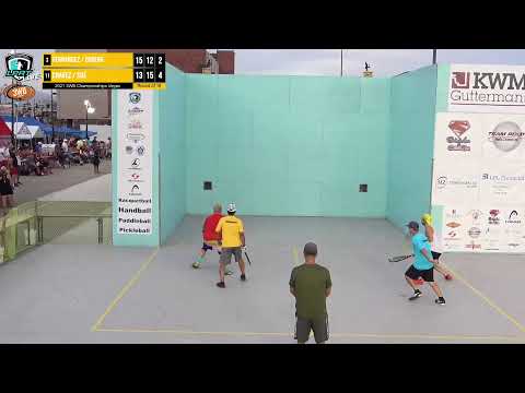 2021 3wb Championships - 3-wall Open Doubles - 16s - Fernandez/Osberg vs Chavez/Coe