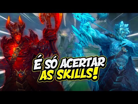 É SÓ ACERTAR AS SKILLS - ⚡ Smite BR Ranked Duelo