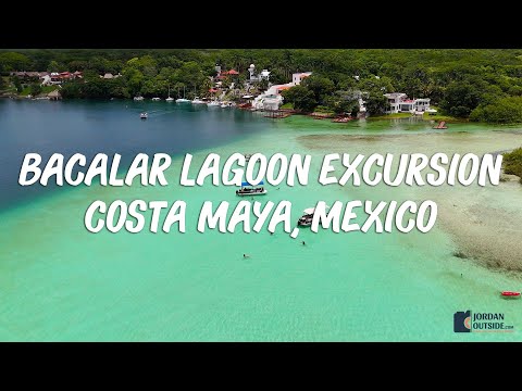 The Bacalar 7 Colors Lagoon and Cenotes Excursion from the Port at Costa Maya, Mexico