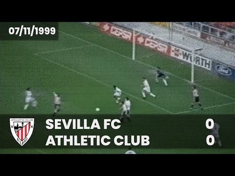 ⚽️ [Liga 99/00] J11 I Sevilla FC 0 - Athletic Club 0 I LABURPENA